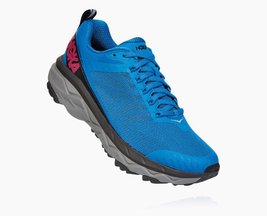 Trail Shoes Womens - Hoka One One Challenger ATR 5 - Blue - MCPVYBA-60